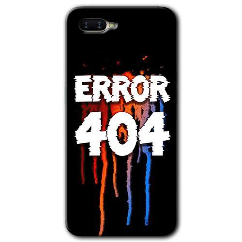 Oppo Rx 17 Neo HD Baskılı Kılıf + 9D Tam Ekran Koruyucu - 404 Error