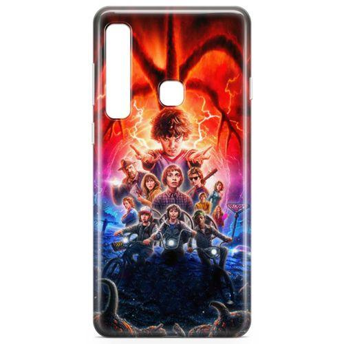 Samsung Galaxy A9 2018 Kılıf Sranger Things Arka Kapak Koruma Desenli Full Koruyucu