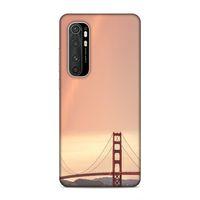 Xiaomi Mi Note 10 Lite Kılıf Golden Gate Arka Kapak Silikon Koruma Full Koruyucu