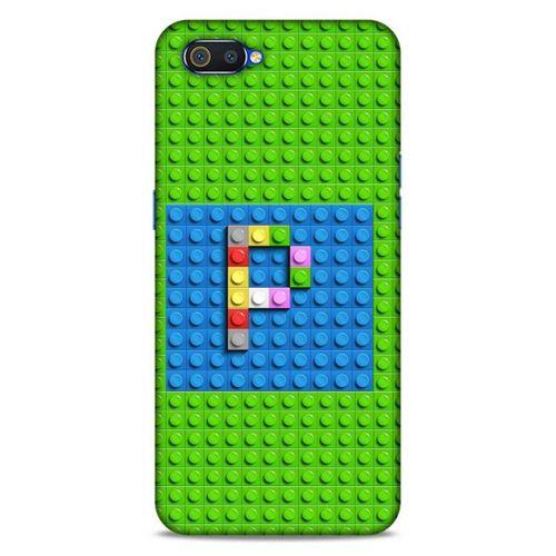 Lopard Oppo Realme C2 Uyumlu Kılıf BloX (28) Arka Kapak P Harfi