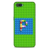 Lopard Oppo Realme C2 Uyumlu Kılıf BloX (28) Arka Kapak P Harfi