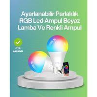 Uzaktan Kumandalı Akıllı Led Ampul, Enerji Tasarruflu