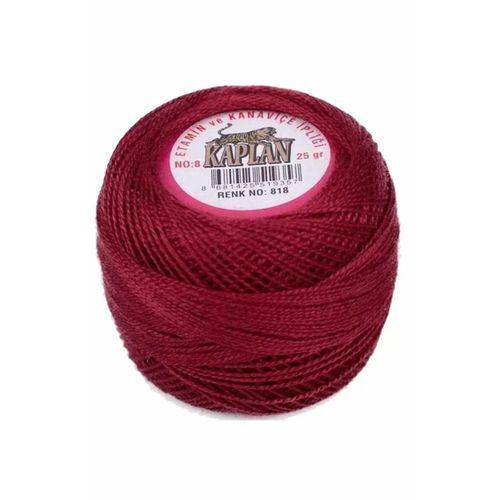 Kaplan Etamin Ve Kanaviçe İpi 8 No Kod/Renk: 818 - Royaleks