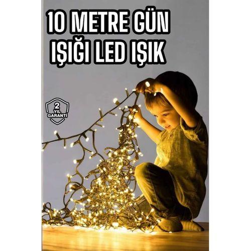 10 Metre Şerit Led Gün Işığı Led Işık Süsleme Parti Malzemesi Konsept