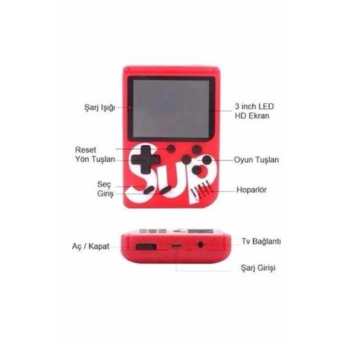 Nostalji Oyunlu Mini Atari Gamebox 400 Oyunlu El Atarisi