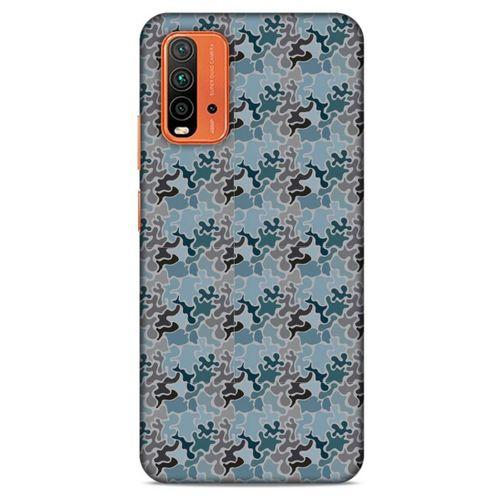 Lopard Xiaomi Redmi 9T Uyumlu Kılıf Kamuflaj (27) Tasarımlı Kılıf