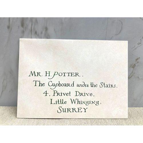 Harry Potter Davet Mektubu 10'lu