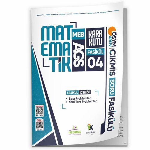 2026 MEB AGS Matematik Kara Kutu 4 Fasikül ÖSYM Çıkmış Soru YENİ TARZ-SAYI PROBLEMLERİ Modüler Set