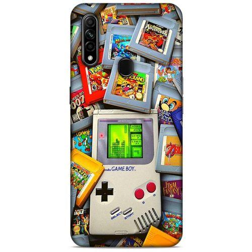 Retro (50) Desen Shockproof Kılıf Renkli Oppo A31 Kılıf
