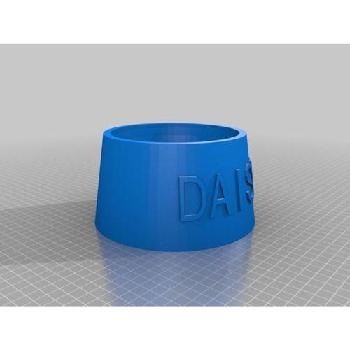Özelleştirilebilir Tamamen Parametrik Köpek Kedi Mama Kabı 3D Baskı (Bu ürün Sadece Plastik parçadır - Almadan Önce Soru Sorabilirsiniz)