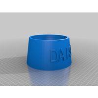 Özelleştirilebilir Tamamen Parametrik Köpek Kedi Mama Kabı 3D Baskı (Bu ürün Sadece Plastik parçadır - Almadan Önce Soru Sorabilirsiniz)