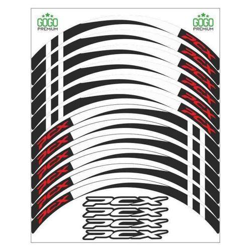 HONDA Honda Beyaz I Reflektör Baskı Pcx Uyumlu 1 Set Jant Şeridi