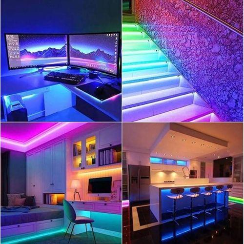 Zhltools Kumandalı 5 Metre Tek Çipli Rgb Şerit Led