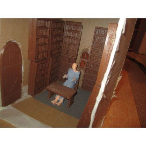 Château Fort M di Val 1/12 Bölüm 06 Kütüphane (Bu ürün Sadece Plastik parçadır - Almadan Önce Soru Sorabilirsiniz)