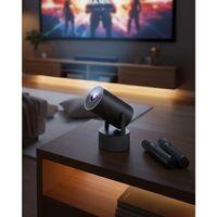 Akıllı Projeksiyon Cihazı Karaoke Mikrofonlu 1080p Android