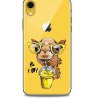 Zoologix (1) Apple iPhone XR Şeffaf Kılıf Silikon Desenli