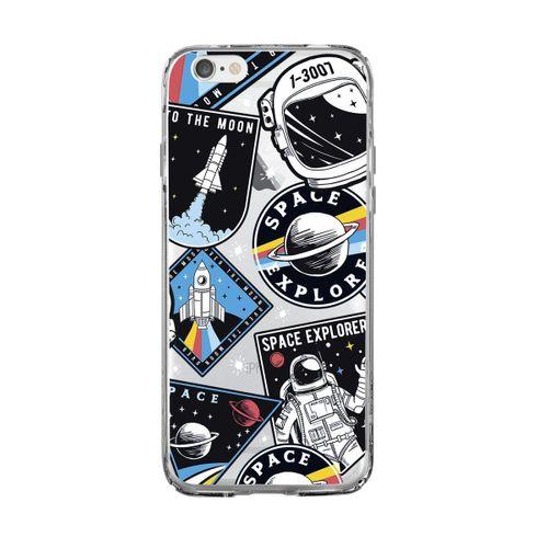 iPhone 6 Space Premium Şeffaf Silikon Kılıf