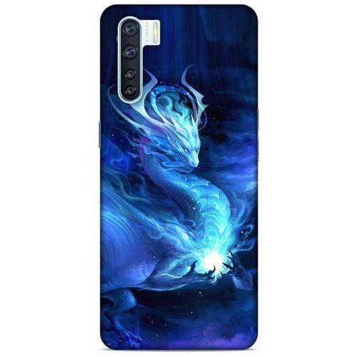 Oppo A91 Kılıf Dragons (36) Glitter Kılıf Ejderha Ateşi