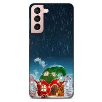 Lopard Samsung Galaxy S21 Uyumlu Kılıf SnowiX (7) Telefon Kılıfı