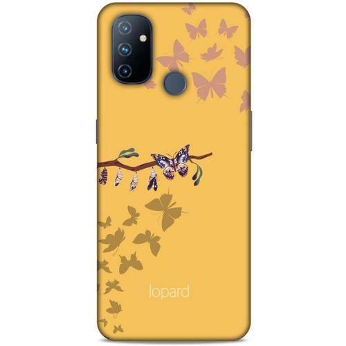 Huawei P40 Pro Kılıf Kelebek Etkisi (46) Core Armor Kılıf Yeşil Sarı