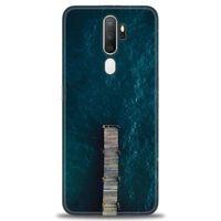 Oppo A5 2020 Kılıf HD Baskılı Kılıf - İskele + Tam Ekran Koruyucu