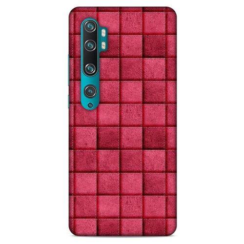 Xiaomi Mi Note 10 Kılıf Patchwork (29) Arka Koruma Kılıfı Pembe