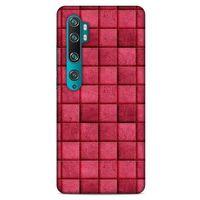 Xiaomi Mi Note 10 Kılıf Patchwork (29) Arka Koruma Kılıfı Pembe