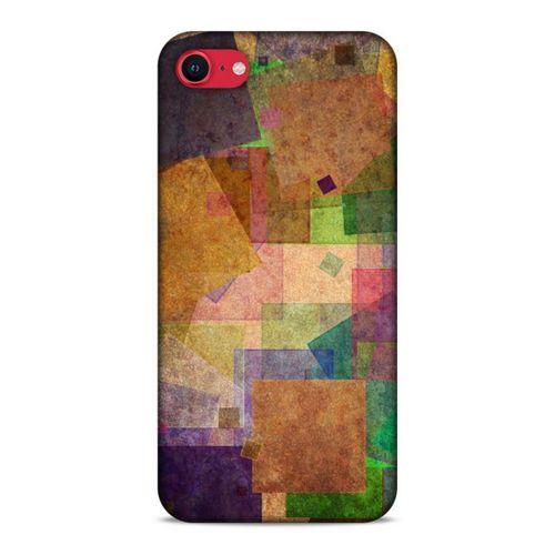 Lopard Apple iPhone SE 2020 Uyumlu Kılıf Soyut Sanat (37) Baskılı Silicone Cover