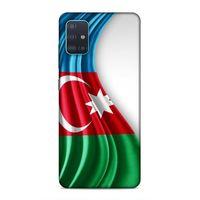 Samsung Galaxy A51 Uyumlu Kılıf Azarbaijan (21) Koruyucu Kapak Bayrak