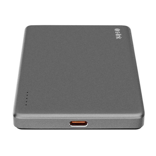 S-LINK MG105, Magsafe, Gri, 5.000mAh, 2xType-C, 4 LED Göstergeli, PowerBank