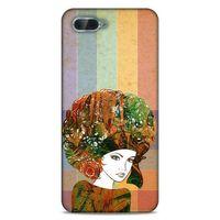 Lopard Oppo Rx17 Neo Uyumlu Kılıf Sürreal Yüzler ♀ (33) Hybrid Kılıf Baskılı