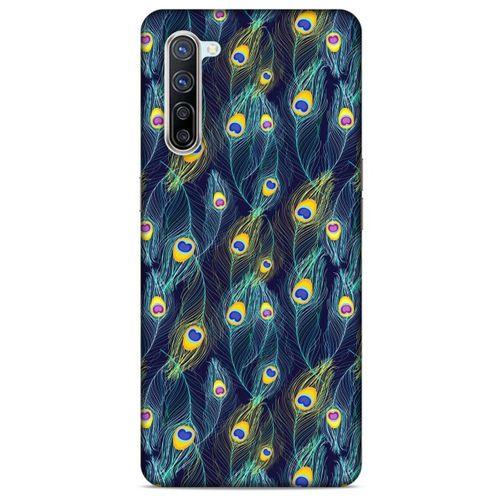 Oppo Reno 3 Pro 5g Kılıf Desenli Özel Seri Tüyler (10) Full Koruma Kılıfı