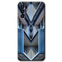 OPPO Oppo Reno 6 Kılıf HD Desen Baskılı Arka Kapak + Temperli Cam - Retro Building