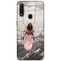 Lopard Oppo A31 Uyumlu Kılıf Manipülasyon ☻ (22) Tam Koruma Kılıfı Desenli