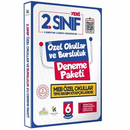 2 Sınıf Özel Okullar ve Bursluluk Hazırlık MEB Tıpkı Basım Deneme 6lı Fasikül SETİ