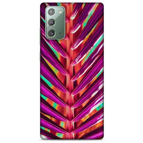 Lopard Samsung Galaxy Note 20 Uyumlu Kılıf Bahar (41) Tank Kılıf Mor