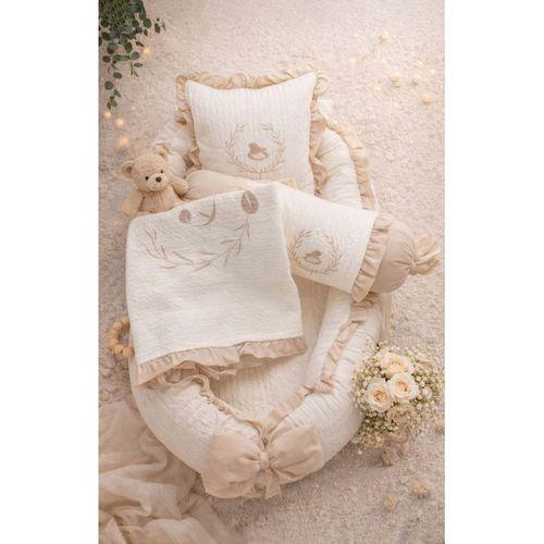 Bistyle Babynest Lüks Battaniyeli My Favorite 80121 Bej