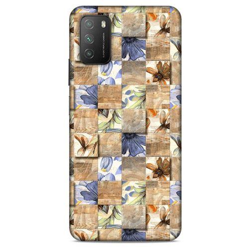 Lopard Xiaomi Poco M3 Uyumlu Kılıf Taşlı (47) Crystal Flex Kılıf
