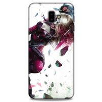 Samsung Galaxy J6 Plus Uyumlu Kılıf Harley Quinn (17) Tasarım Kılıf Kayısı