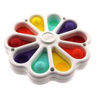 Pop It Eğitici Çark İngilizce Sayılar ve Şekiller