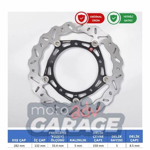 Braking Yamaha Tenere 700 için Ön Fren Diski Sol WK148L