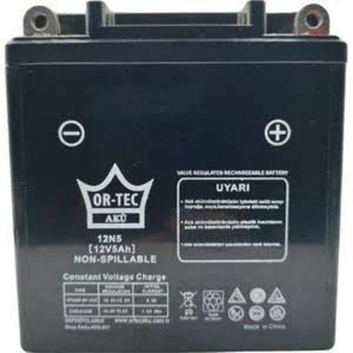 ORTEC AKÜ 12V / 5AH Dik CUB Motosiklet Aküsü