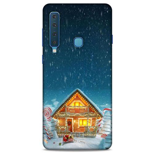 Samsung Galaxy A9 2018 Kılıf Snowix (8) Baskılı Kılıf Lacivert