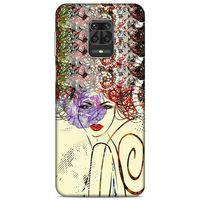 Lopard Xiaomi Redmi Note 9 Pro Uyumlu Kılıf Sürreal Yüzler ♀ (19) Kılıfları Baskılı