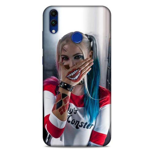Huawei Honor 8C Uyumlu Kılıf Harley Quinn (25) Antişok Kapak Kiremit