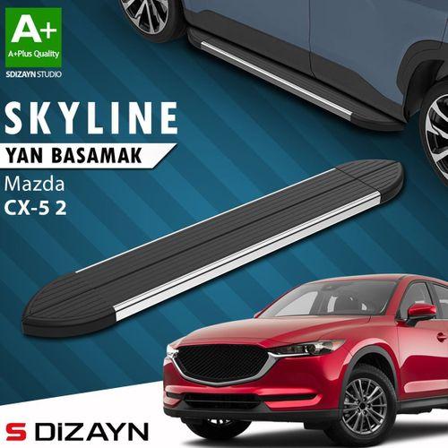 S-Dizayn Mazda CX-5 2 Skyline Krom Yan Basamak 183 Cm 2017 Üzeri A+ Kalite