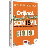 2026 KPSS AGS ALES DGS Orijinal Sayısal Mantık Son 15 Yıl Çıkmış Sorular Yargı Yayınları