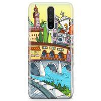 Xiaomi Redmi Poco X2 Kılıf Floransa Romantik Arka Kapak Koruma Desenli Full Koruyucu