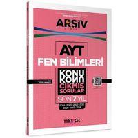 AYT Fen Bilimleri Çıkmış Sorular Konu Konu Son 7 Yıl Tıpkı Basım Arşiv Serisi Marka Yayınları