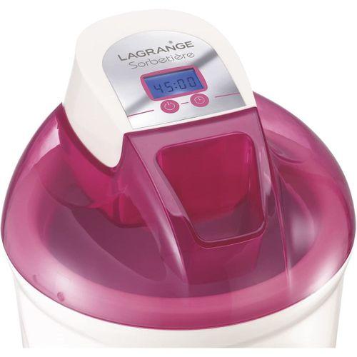 Lagrange-LCD ekranlı dondurma yapma makinesi Tankları, 1,5 l